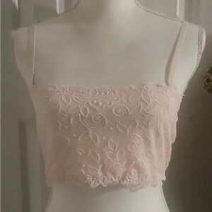 Anthropologie- Floral Print Bralette